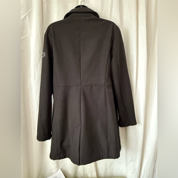 Free Country Women's Sz L Water Resistant Peacoat Faux Fur Lined Double Breast - Picture 4 of 7